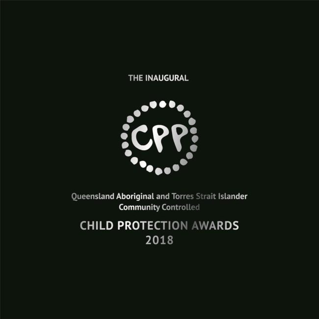 Queensland Aboriginal and Torres Strait Islander Child Protection Peak (QATSICPP) logo representing child protection and family wellbeing in Queensland