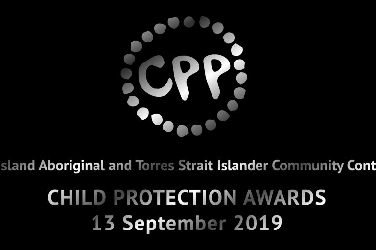 Queensland Aboriginal and Torres Strait Islander Child Protection Peak (QATSICPP) logo representing child protection and family wellbeing in Queensland