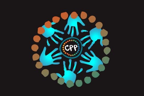 Queensland Aboriginal and Torres Strait Islander Child Protection Peak (QATSICPP) logo representing child protection and family wellbeing in Queensland