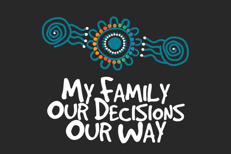 Queensland Aboriginal and Torres Strait Islander Child Protection Peak (QATSICPP) logo representing child protection and family wellbeing in Queensland