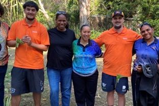 Queensland Aboriginal and Torres Strait Islander Child Protection Peak (QATSICPP) logo representing child protection and family wellbeing in Queensland